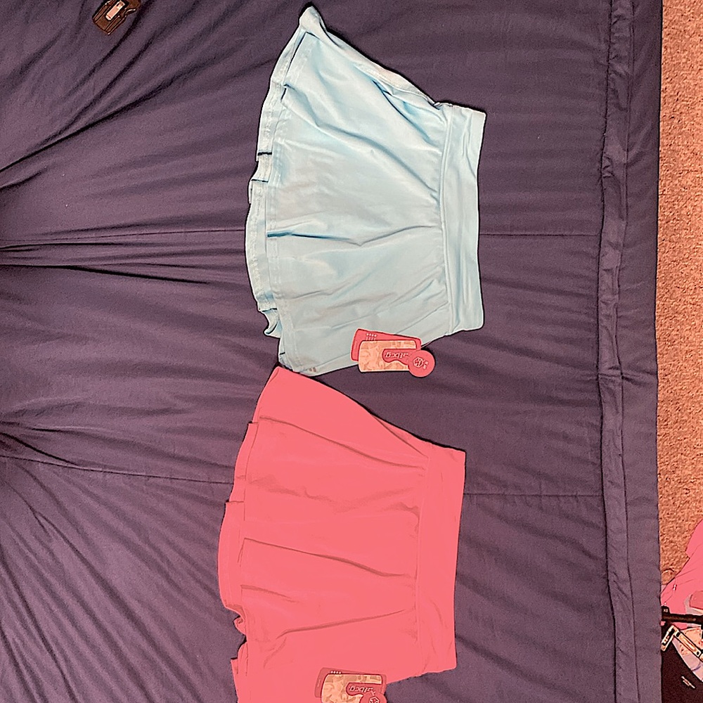 NWT bcg girls tennis swing skorts ( set of two)